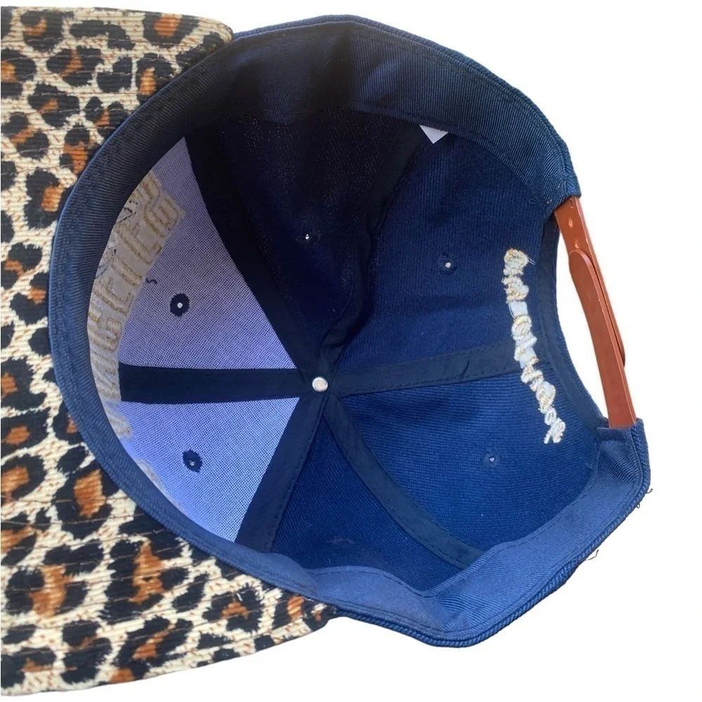 Los Angeles Snapback Acrylic Leopard Hat